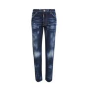 Dsquared2 Blå Jeans Aw23 Herrmode Blue, Herr