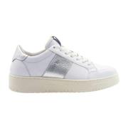 Saint Sneakers Vita Silver Läder Sneakers White, Dam