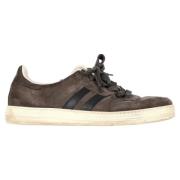 Tom Ford Pre-owned Pre-owned Mocka sneakers Brown, Herr