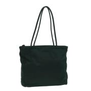 Prada Vintage Pre-owned Nylon totevskor Green, Dam