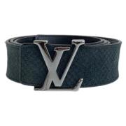 Louis Vuitton Vintage Pre-owned Laeder skrp Gray, Dam