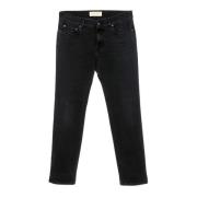 Jeanerica Slim-Fit 5-Ficka Svarta Jeans Black, Herr