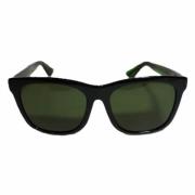 Gucci Vintage Pre-owned Plast solglasgon Green, Dam