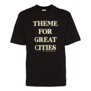 Dries Van Noten Svarta T-shirts och Polos Heli Black, Herr