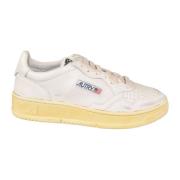 Autry Stilrena vita lädersneakers White, Dam