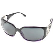 Chanel Vintage Pre-owned Plast solglasgon Purple, Dam