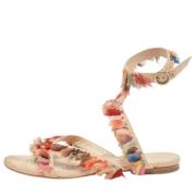 Chloé Pre-owned Pre-owned Mocka sandaler Multicolor, Dam