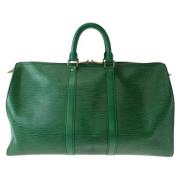 Louis Vuitton Vintage Pre-owned Laeder louis-vuitton-vskor Green, Dam