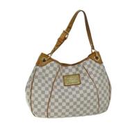 Louis Vuitton Vintage Pre-owned Canvas louis-vuitton-vskor White, Dam