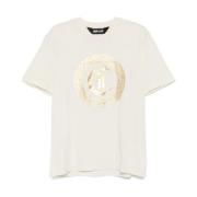 Just Cavalli Vita T-shirts och Polos ***cv White, Herr