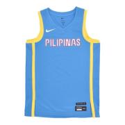 Nike Filippinerna Basket Tank Top Begränsad Upplaga Blue, Herr