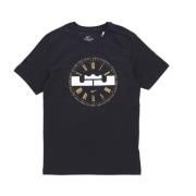 Nike Lebron Dri-fit Basketboll T-shirt Svart Black, Herr