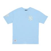 New Era Yankees Baseball Tee Blå/Vit Blue, Herr