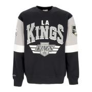 Mitchell & Ness Los Angeles Kings Crewneck Sweatshirt Blue, Herr