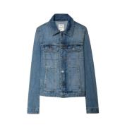 Zadig & Voltaire Snygg Herrjacka Blue, Dam