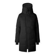 Canada Goose Svart Vinter Parka Jacka Black, Dam