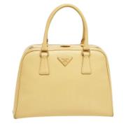 Prada Vintage Pre-owned Laeder prada-vskor Yellow, Dam