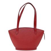 Louis Vuitton Vintage Pre-owned Laeder louis-vuitton-vskor Red, Dam