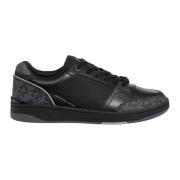 Michael Kors Logo Mönster Rebel Sneakers Black, Herr