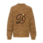 Drole de Monsieur Brun Sweatshirt Aw24 Stiligt Herrkläder Brown, Herr