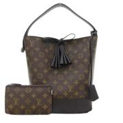 Louis Vuitton Vintage Pre-owned Canvas louis-vuitton-vskor Brown, Dam