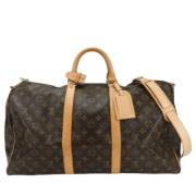 Louis Vuitton Vintage Pre-owned Canvas louis-vuitton-vskor Brown, Dam