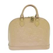 Chanel Vintage Pre-owned Laeder chanel-vskor Beige, Dam