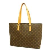 Louis Vuitton Vintage Pre-owned Canvas louis-vuitton-vskor Brown, Dam