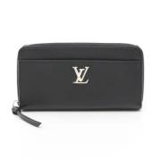 Louis Vuitton Vintage Pre-owned Laeder plnbcker Black, Dam