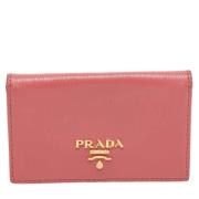 Prada Vintage Pre-owned Laeder plnbcker Pink, Dam