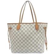 Louis Vuitton Vintage Pre-owned Canvas louis-vuitton-vskor White, Dam