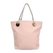 Gucci Vintage Pre-owned Canvas totevskor Pink, Dam