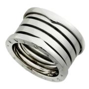 Bvlgari Vintage Pre-owned Metall ringar White, Dam