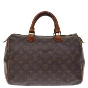 Louis Vuitton Vintage Pre-owned Canvas louis-vuitton-vskor Brown, Dam