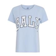 Ball Dam T-shirt Creamy Blue Blue, Dam