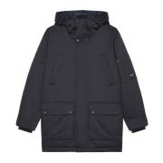 Marc O'Polo Puffer parka med huva Blue, Herr