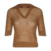 Max Mara Elegant Pablo Top för Kvinnor Brown, Dam