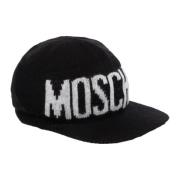 Moschino Enkel Logo Mössa Black, Dam