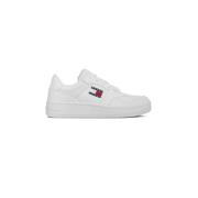 Tommy Hilfiger Retro Basket Essential Herr Sneakers White, Herr