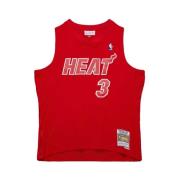 Mitchell & Ness NBA Heat 2012 Dwyane Wade Tröja Red, Herr