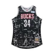 Mitchell & Ness NBA Rising Stars Tröja 2015 Giannis Antetokounmpo Blac...