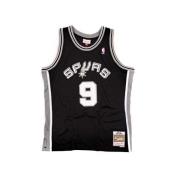 Mitchell & Ness San Antonio Spurs Swingman Jersey Black, Herr