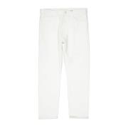 Celine Vita Bomullsjeans Ss22 White, Herr