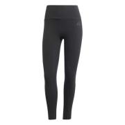 Adidas Rib Leggings Black, Dam