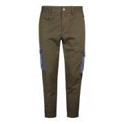 Dolce & Gabbana Khaki Grön Denimfickbyxor Green, Herr