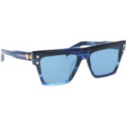 Balmain Stiliga solglasögon Blue, Unisex