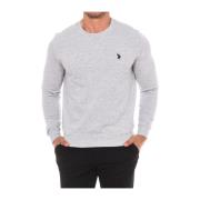 U.s. Polo Assn. Rund hals sweatshirt Gray, Herr