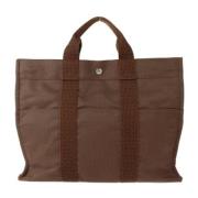 Hermès Vintage Pre-owned Canvas totevskor Brown, Unisex