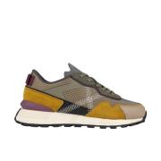 Munich Retro Sporty Pulsar Amarillo Sneakers Multicolor, Dam