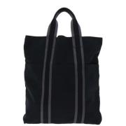 Hermès Vintage Pre-owned Canvas totevskor Black, Dam